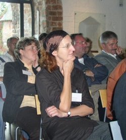 Judith Porath von der Opferperspektive im September 2006 in Wittstock (Foto: Aktionsbündnis)