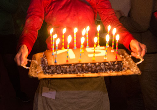 Graulation zu 15 Jahren Arbeit der Opferperspektive